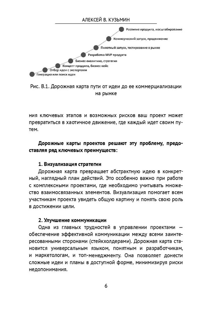 Книга  "Планируй, управляй, достигай!" про дорожные карты проектов (Project Roadmap) Страница 06